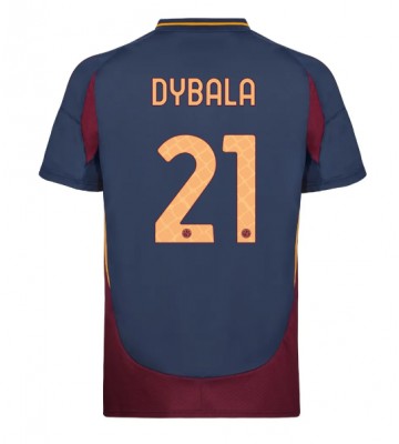 AS Roma Paulo Dybala #21 Tredjetröja 2024-25 Kortärmad